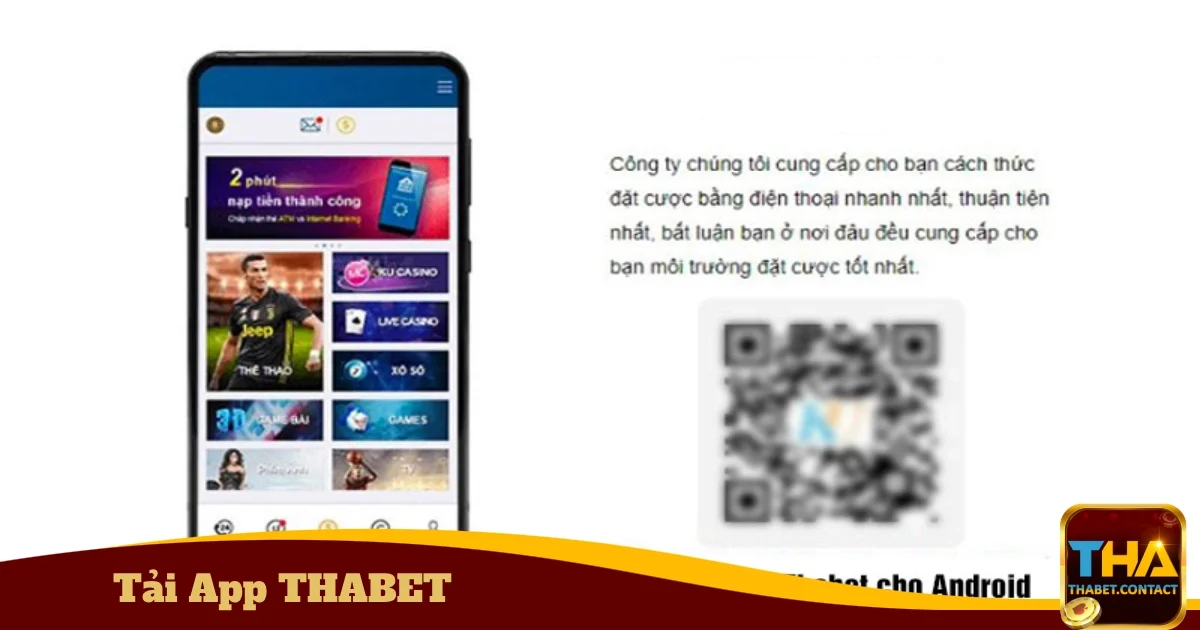 Hướng dẫn tải App THABET cho Android và iOS