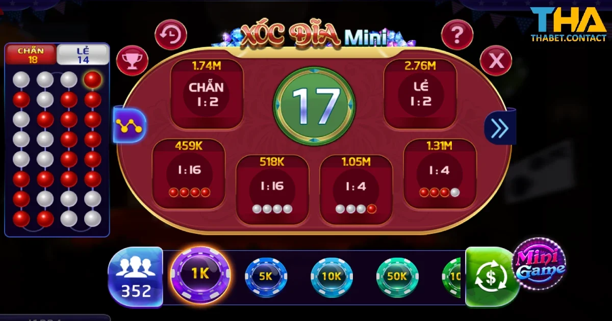 Khám phá các cửa cược phổ biến trong Xóc đĩa