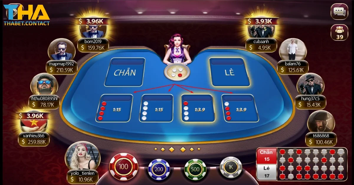 Cách soi cầu Xóc đĩa THABET theo lịch sử phiên cược