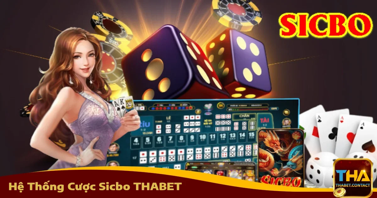 Hệ Thống Cược Sicbo THABET – Siêu Đa Dạng Và Dễ Hiểu
