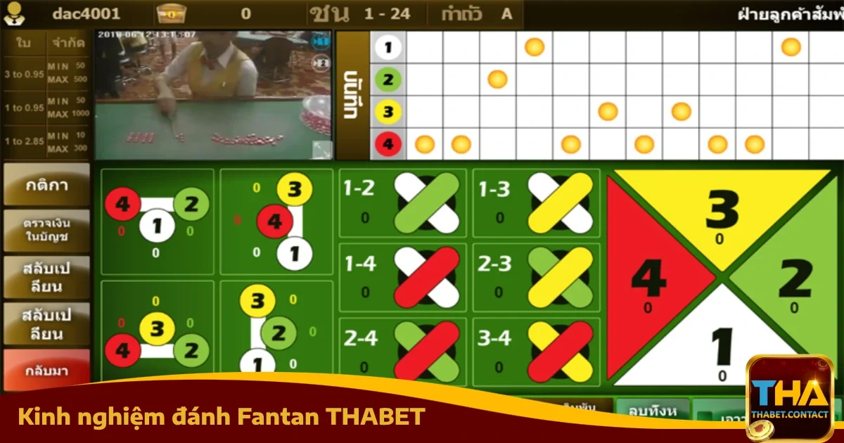 Kinh Nghiệm Đánh Fantan THABET Hay Từ Cao Thủ Lâu Năm